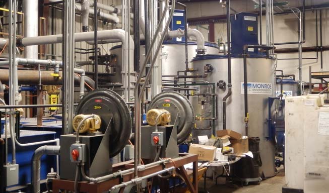 Galvanizing plant wastewater treatment upgrade