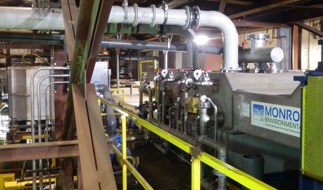 Redesign, retrofit, and installation of steel coil cleaning line