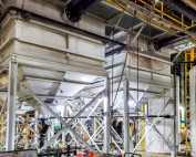 Horizontal Plate Clarifiers for stormwater streams at a power plant