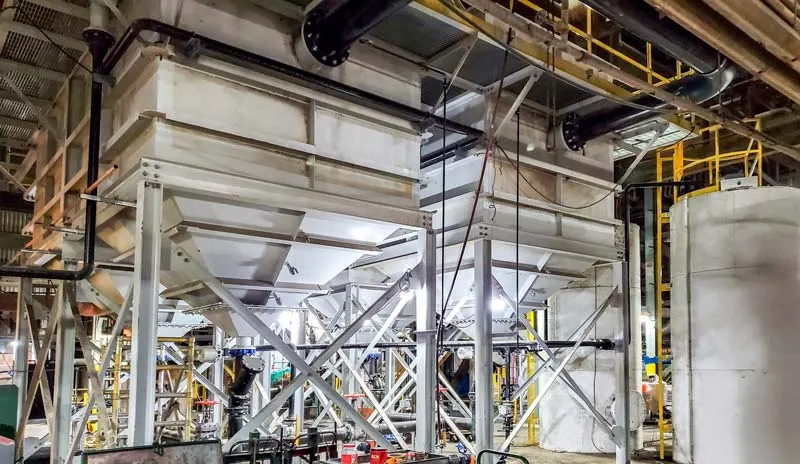 Horizontal Plate Clarifiers for stormwater streams at a power plant