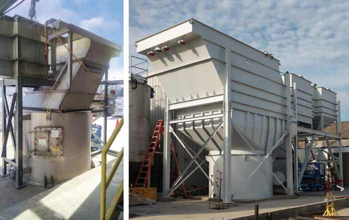 Lamella Clarifiers - 50 gpm pilot and 750 gpm systems