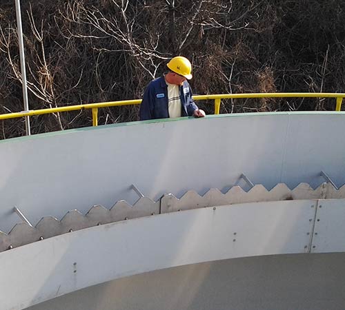Circular Clarifier inspection and installation Circular Clarifier inspection and installation
