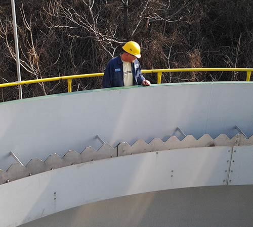 Circular Clarifier inspection and installation