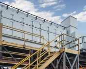 30,000 CFM Multi-Stage Mist Collector for rolling mill