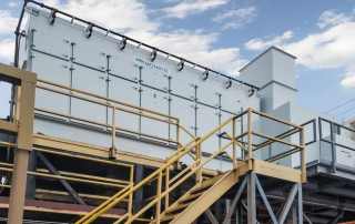 30,000 CFM Multi-Stage Mist Collector for rolling mill