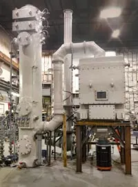 Multi-Stage Scrubbing System for fume and particulate matter