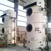 Packed Bed Scrubbers FRP in fabrication
