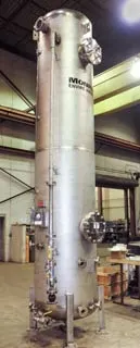 1,500 CFM Packed Tower Scrubber, Stainless Steel Construction for H2S removal Packed Tower Wet Scrubber for syngas conversion