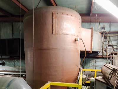 Competitor’s packed tower scrubber for rebuild Competitor's packed tower scrubber for rebuild