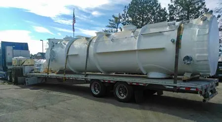 Packed Tower Scrubber ready for shipping Packed Tower Scrubber ready for shipping