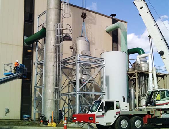 Packed Tower Scrubbing System Packed Tower Scrubbing System