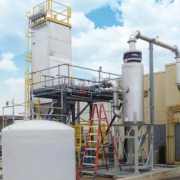 Installation of a Spray Quench Tower