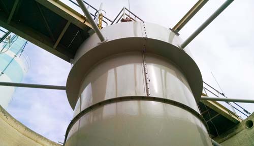 Reactor clarifier for power plant