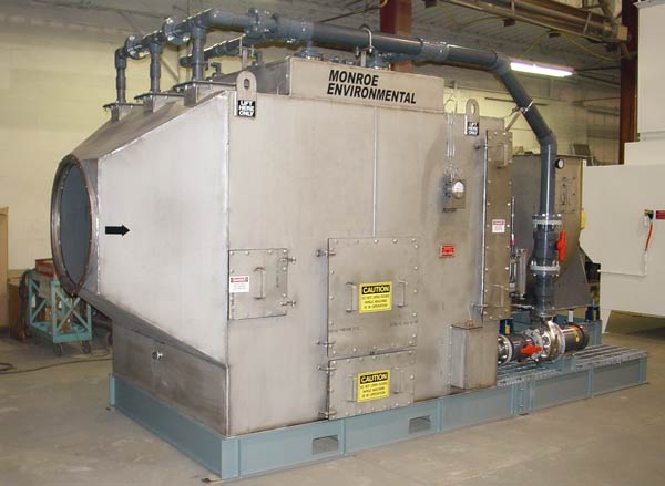 Refurbished Packed Bed Scrubber – PU-HBP-13500-1 Refurbished Cross Flow Packed Bed Scrubber stainless steel