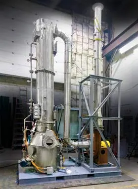 pilot packed tower scrubber for rent