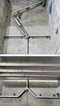 Sludge Collector installed Sludge Collector installed