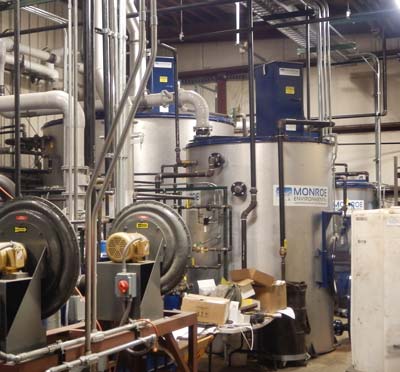 Galvanizing plant wastewater treatment upgrade