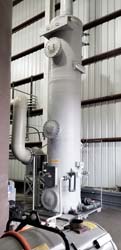Wet Scrubber to control HCl fumes in a steel plant