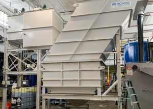 Vertical Plate Clarifier for heavy metals removal