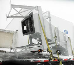 Refurbished Vertical Clarifier ready to leave Monroe facility Refurbished Vertical Clarifier ready to leave Monroe facility
