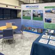 Monroe Environmental booth at Weftec 2022