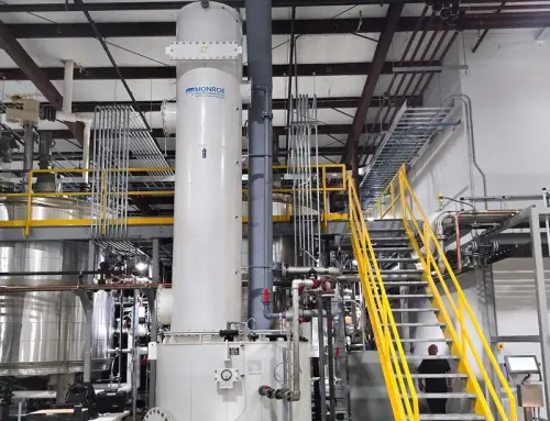 Packed Tower Scrubbing System Removes Chlorine (Cl2) Gas at Metal Recycler
