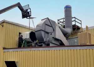 Wet Scrubber rebuild for chrome plating plant