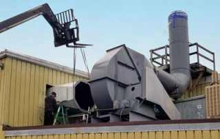Wet Scrubber rebuild for chrome plating plant
