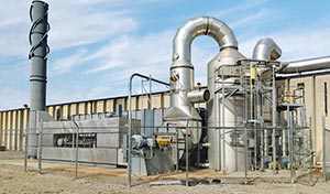 Multi-Stage wet scrubbing system