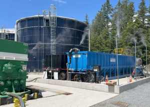 X-Flo Mobile Clarifier for metals removal at a landfill and recycling station