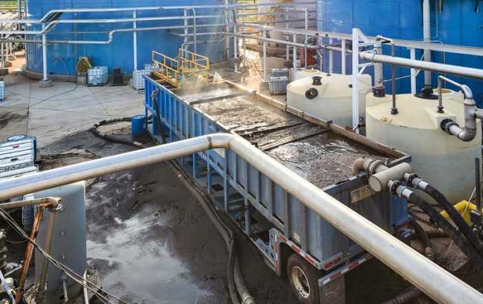 X-Flo Mobile Clarifier with Secondary Clarifier at a paper mill